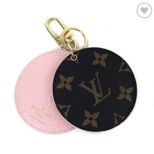 Louis Vuitton Mirror Keychain Rose Ballerine